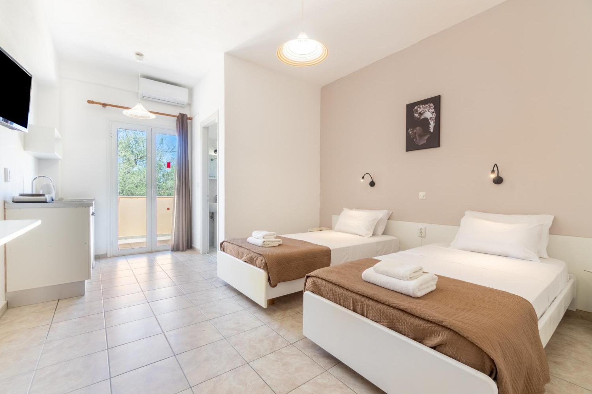 Sandy Beach Complex By Konnect - Annexe Building Kavos Bagian luar foto