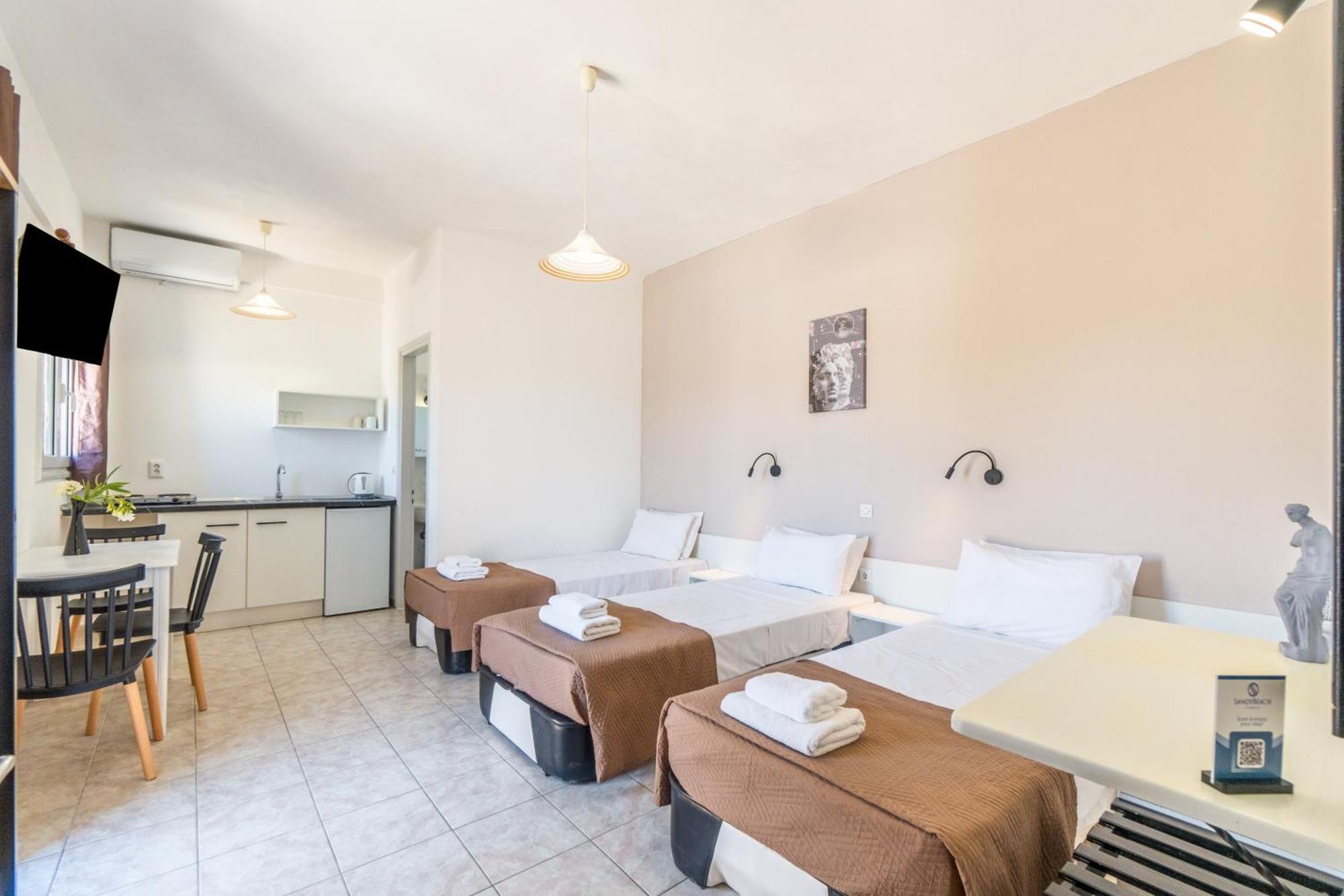 Sandy Beach Complex By Konnect - Annexe Building Kavos Bagian luar foto