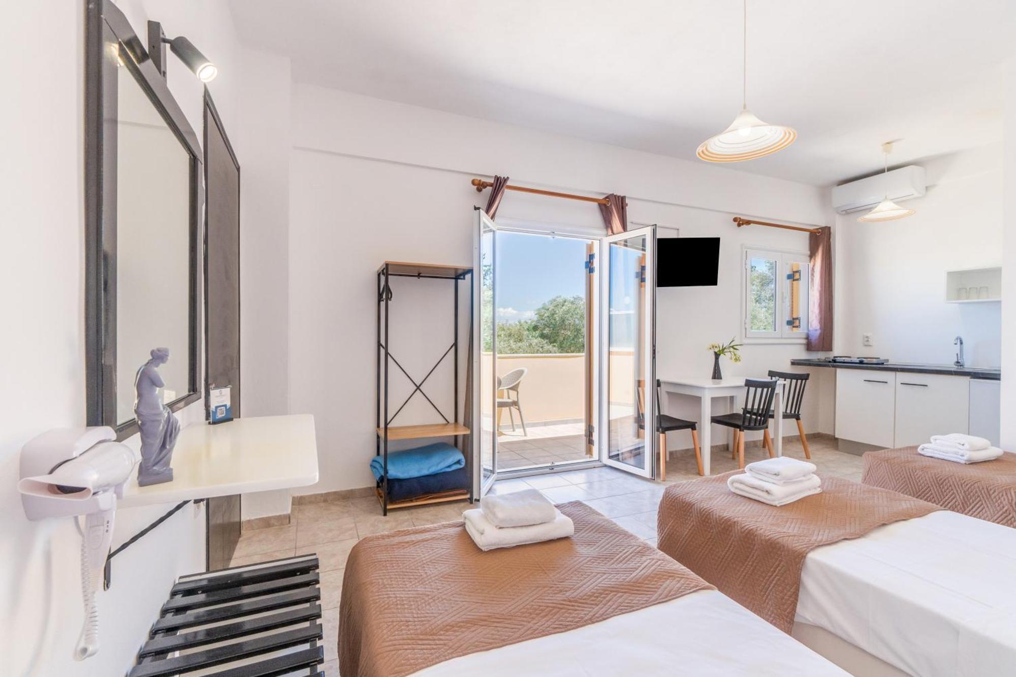 Sandy Beach Complex By Konnect - Annexe Building Kavos Ruang foto
