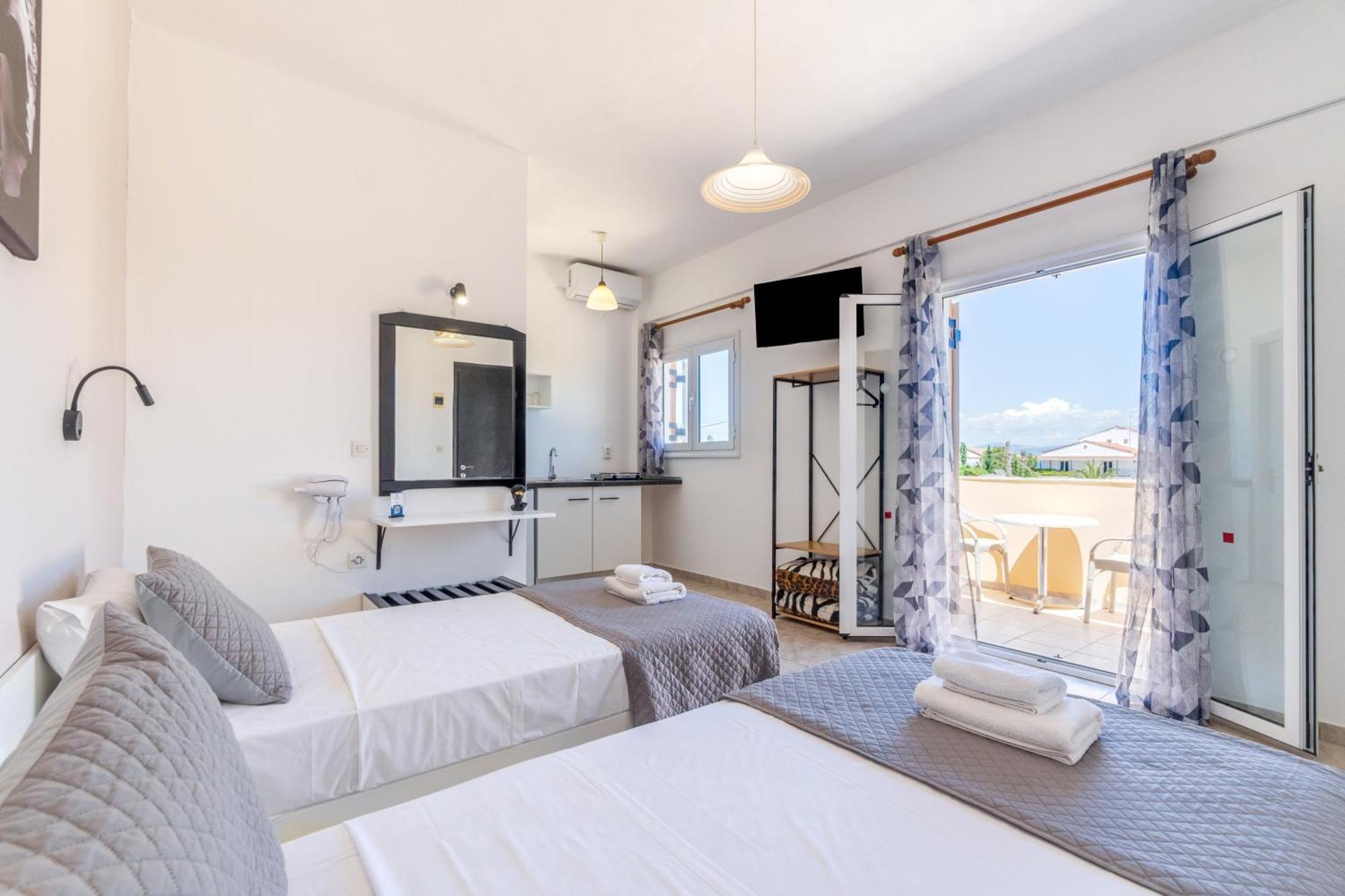 Sandy Beach Complex By Konnect - Annexe Building Kavos Ruang foto