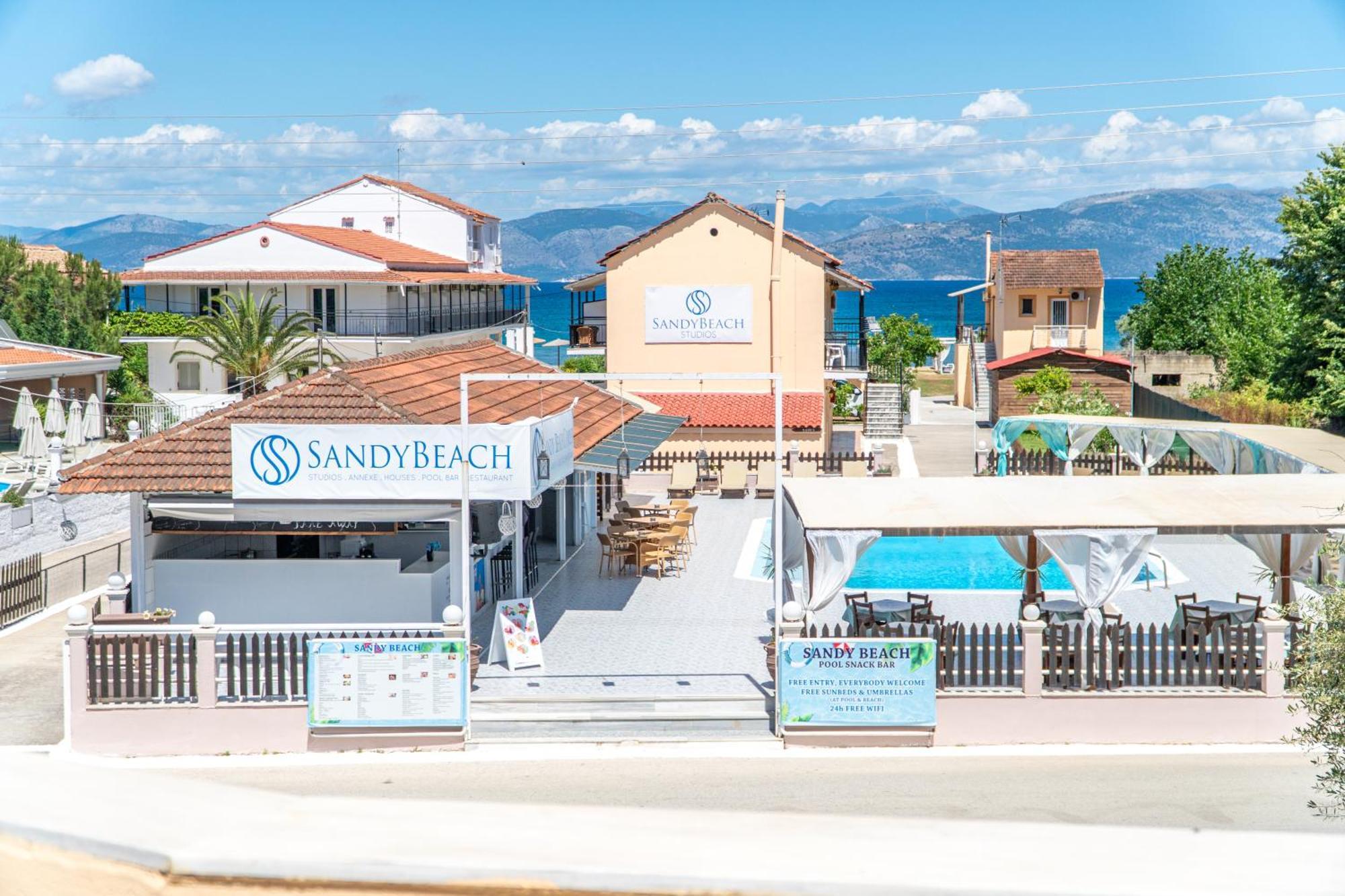 Sandy Beach Complex By Konnect - Annexe Building Kavos Ruang foto