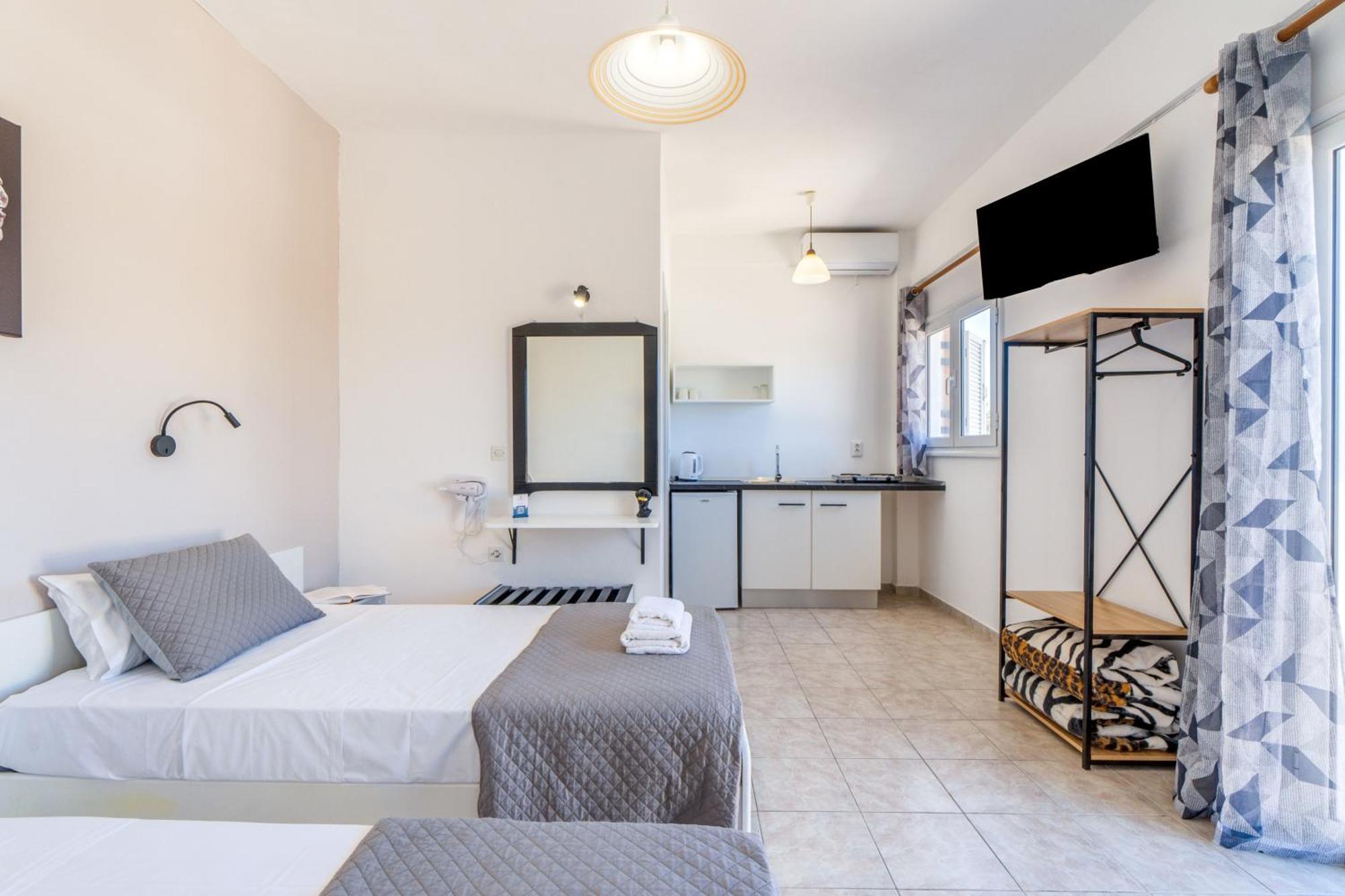 Sandy Beach Complex By Konnect - Annexe Building Kavos Ruang foto