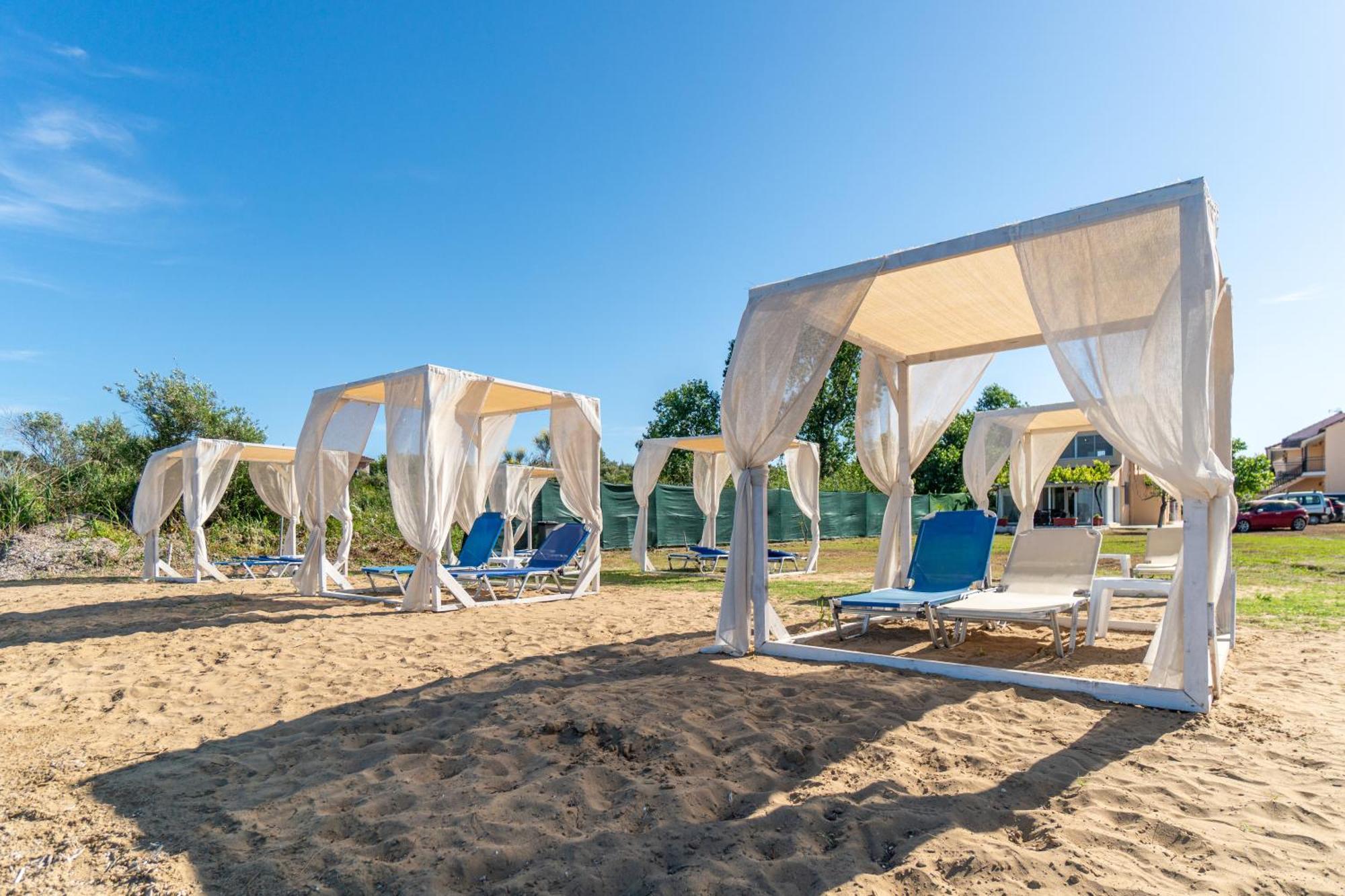 Sandy Beach Complex By Konnect - Annexe Building Kavos Bagian luar foto