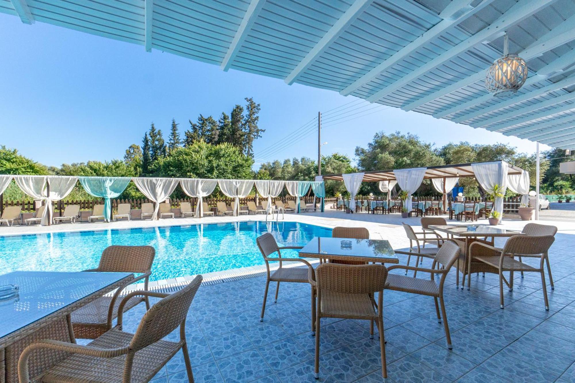 Sandy Beach Complex By Konnect - Annexe Building Kavos Bagian luar foto