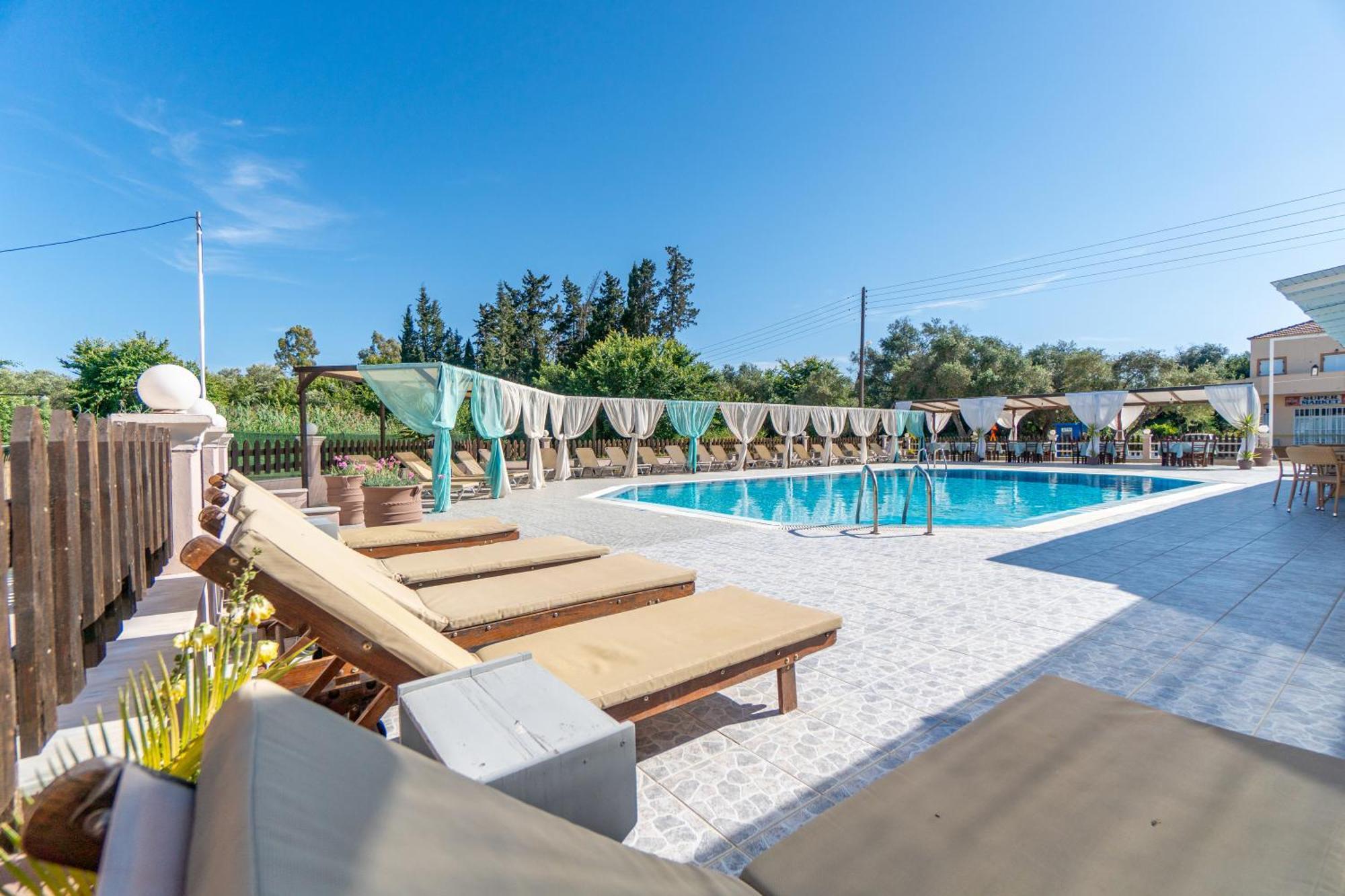 Sandy Beach Complex By Konnect - Annexe Building Kavos Bagian luar foto