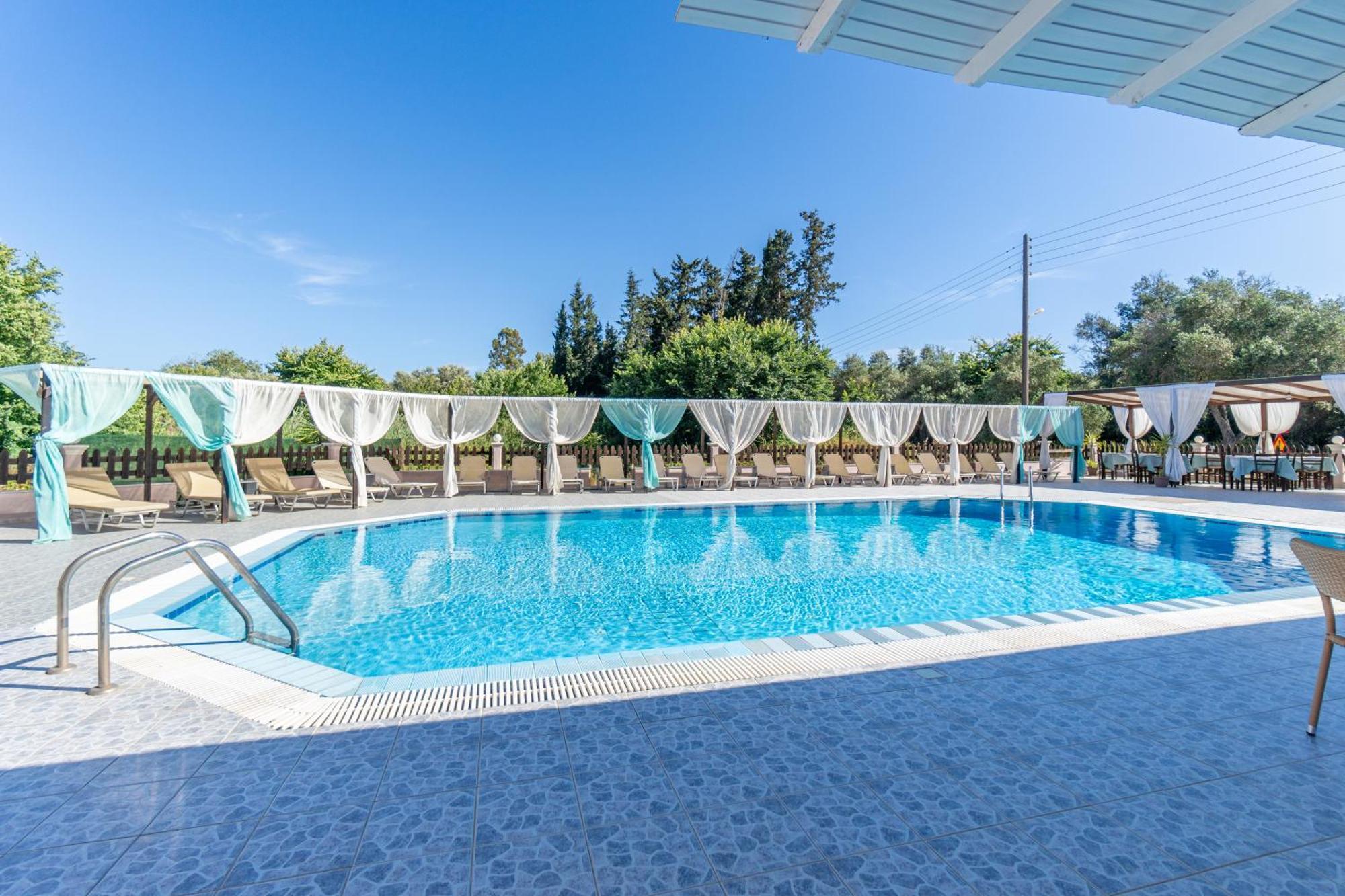 Sandy Beach Complex By Konnect - Annexe Building Kavos Bagian luar foto