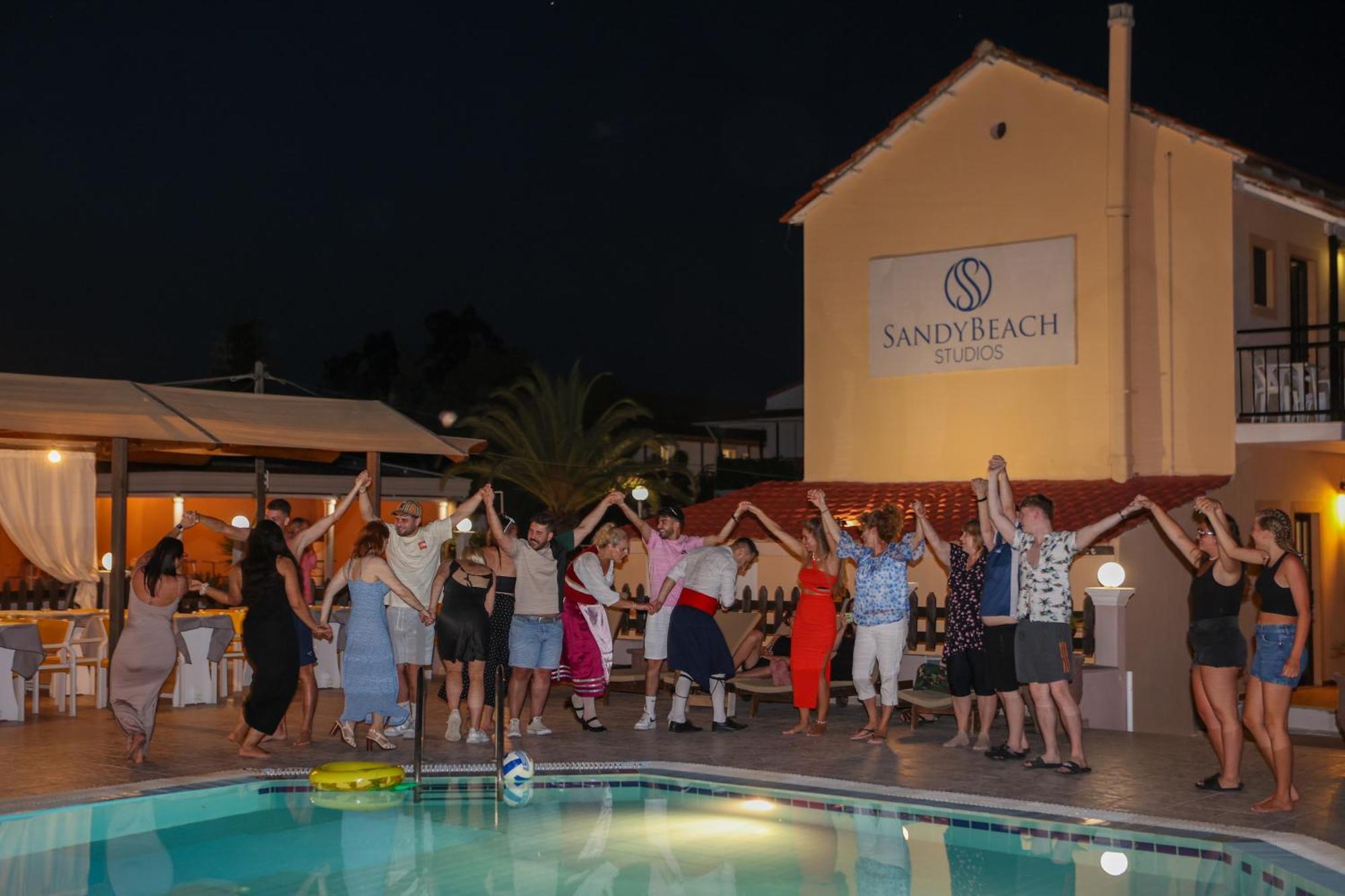 Sandy Beach Complex By Konnect - Annexe Building Kavos Bagian luar foto
